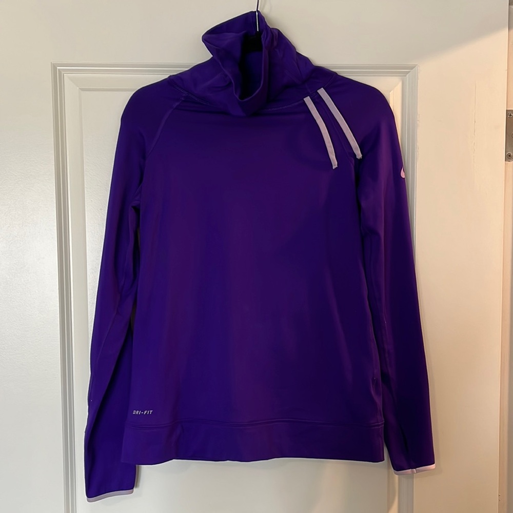 Purple Nike dri-fit sweater